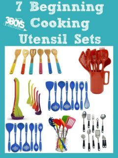 7 Beginning Cooking Utensil Sets