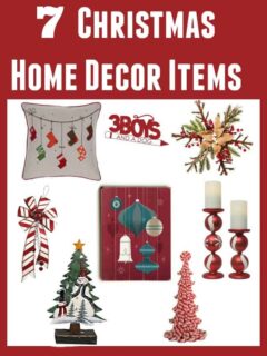 7 Christmas Home Decor Items