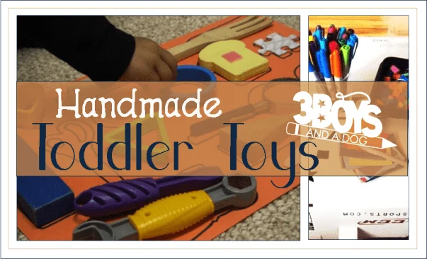 Awesome Handmade Toddler Toys