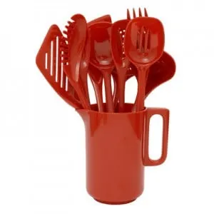 Gourmac-11-Piece-Pitcher-and-Utensil-Gift-Set-3102RD-3102CB