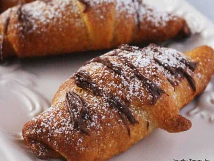 Nutella Croissants Breakfast Recipe