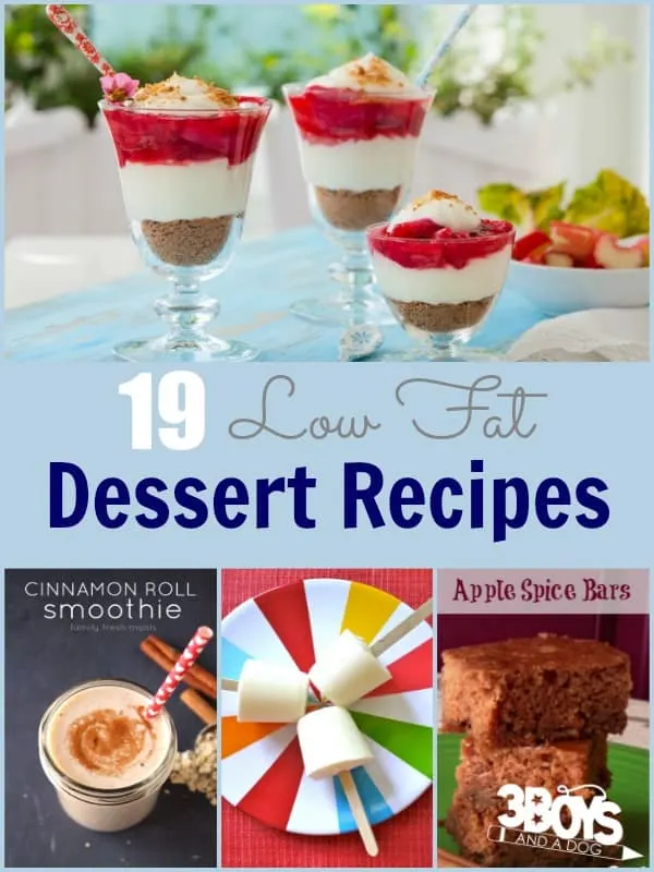 Low Fat Dessert Recipes