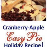 Make an easy cranberry apple pie this holiday season to impress your guests and make your house smell amazing