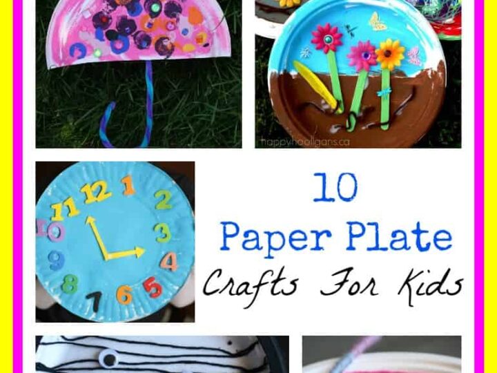 Image for 10 Paper Plate Crafts for Kids