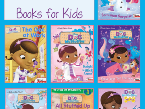 Turn off the television and curl up with one of these Doc McStuffins Books for Kids to help your child learn to read and to improve their reading skills.