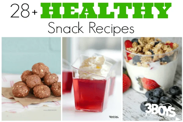Over 28 Healthy Snack Recipes