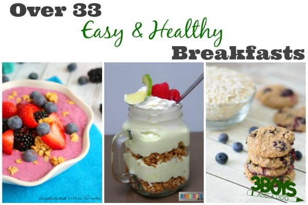 Over 33 Easy Healthy Breakfast Recipes