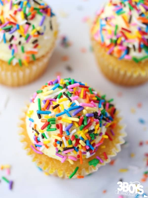 A grown-up twist on the traditional party cupcakes, this lemon cupcake recipe is rich and perfectly sweet-sour