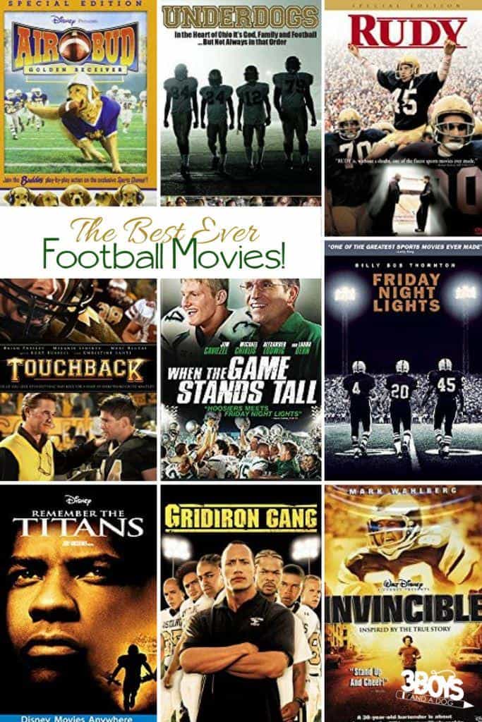The Best American Football Movies for Kids – 3 Boys and a Dog