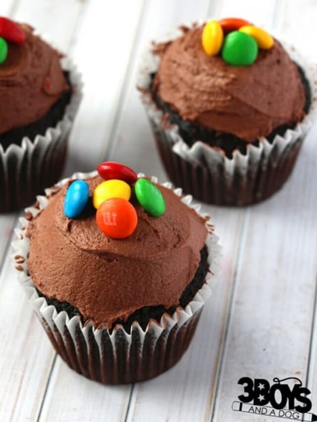 M&M Candy Bar Cupcake Recipe