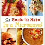 Living in a dorm or apartment, these Meals to Cook in a Microwave will help you!