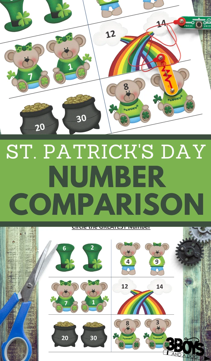 st paddy what number is biggest practice for preschoolers