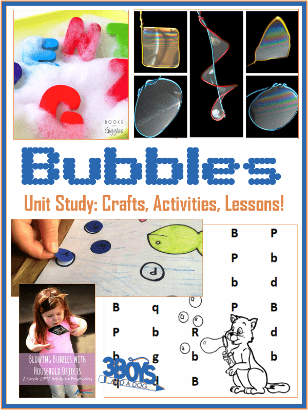 Bubbles Themed Unit Study