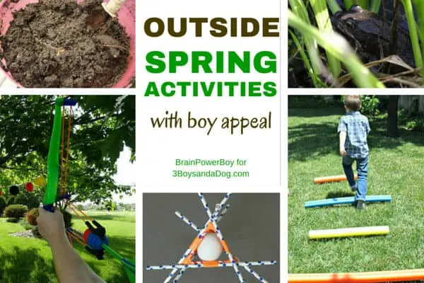 Outdoor spring activities.