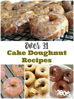 Over 31 Cake Doughnut Recipes