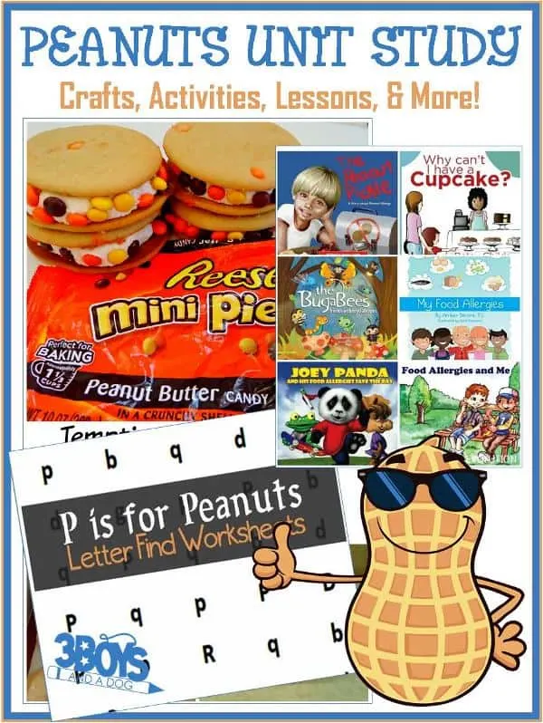 Peanut Unit Study for Homeschooling