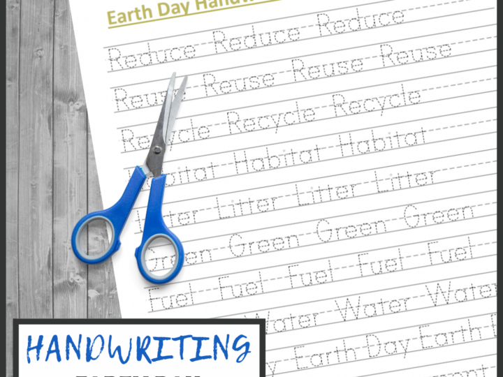 Image for Earth Day Handwriting Printables (Grades 1 and 2)