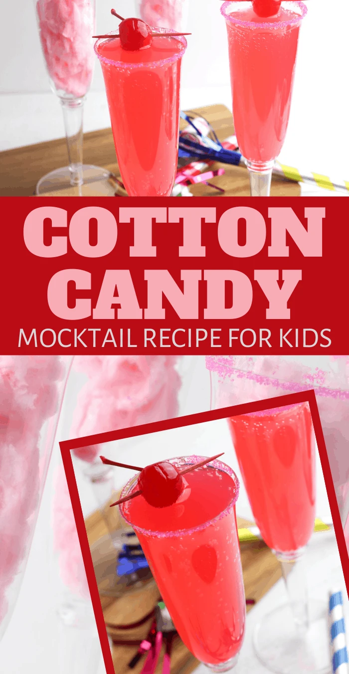 non alcoholic cotton candy drink for teenage parties