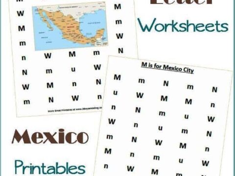 Find the Letter M is for Mexico
