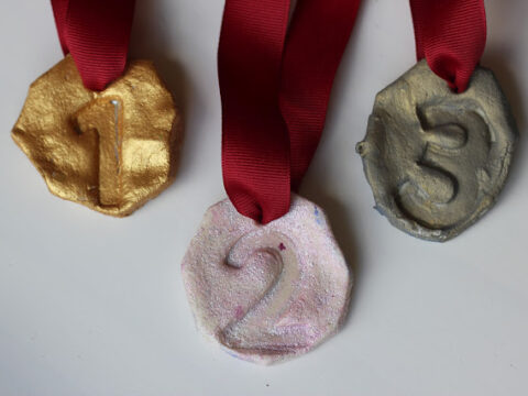 Image for Salt Dough Olympic Medals!