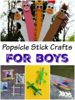 Popsicle Stick Crafts for Boys