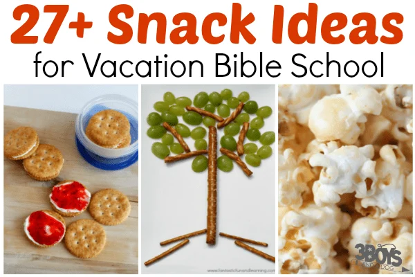 Simple VBS Snack Ideas