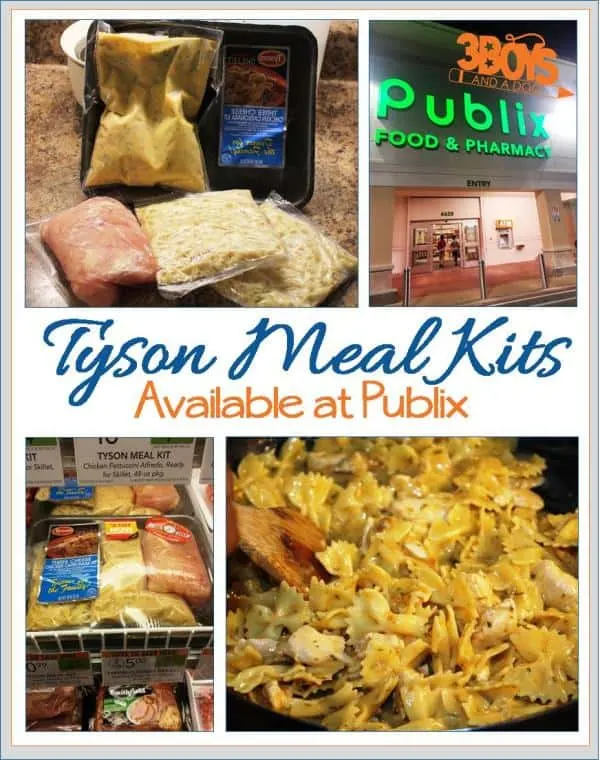 Tyson Meal Kits Available at Publix