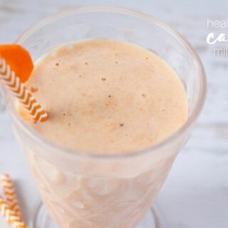 healthy carrot milkshake (1)
