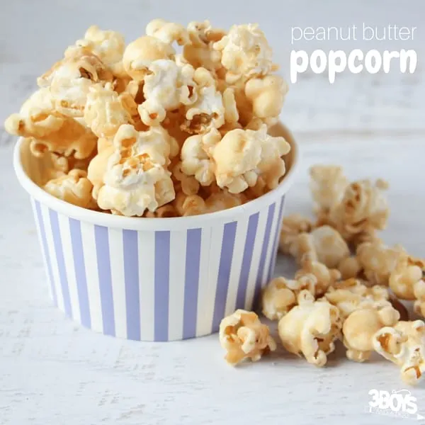 How to make peanut butter popcorn that tastes gourmet