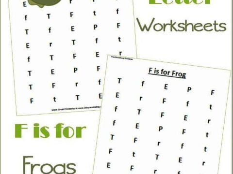 Find the letter f is for frogs