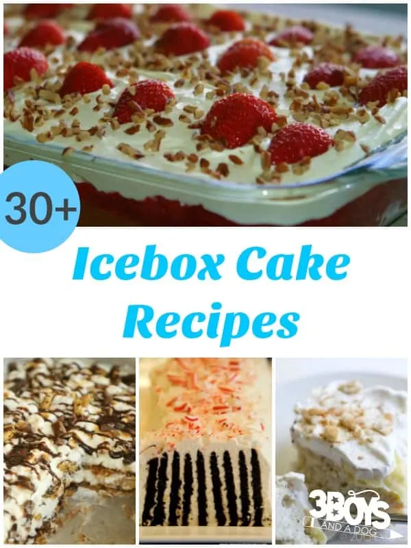 Over 30 Icebox Cake Recipes