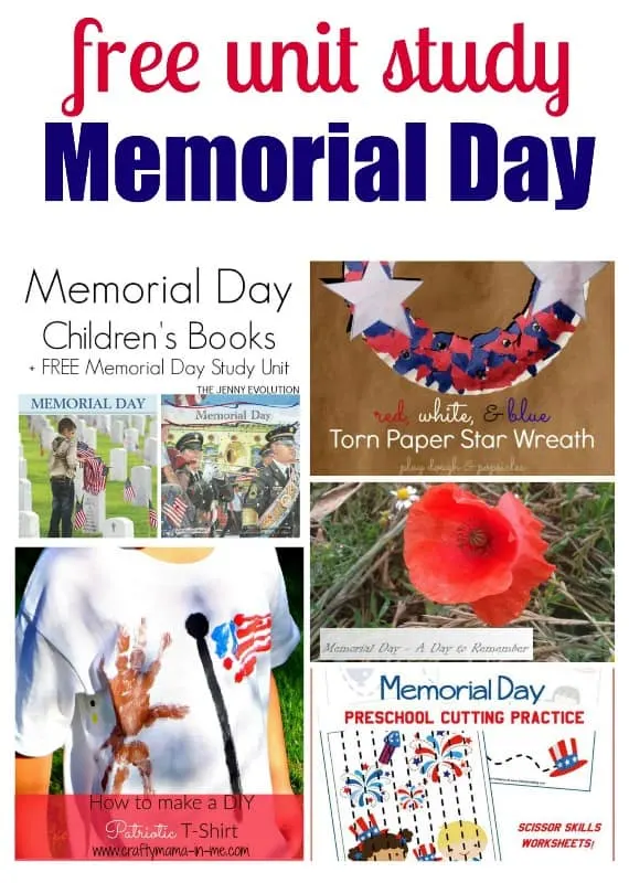 free Memorial Day Unit Study