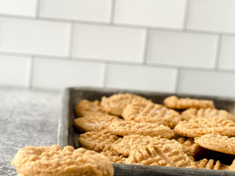 Image for Easy Peanut Butter Cookies