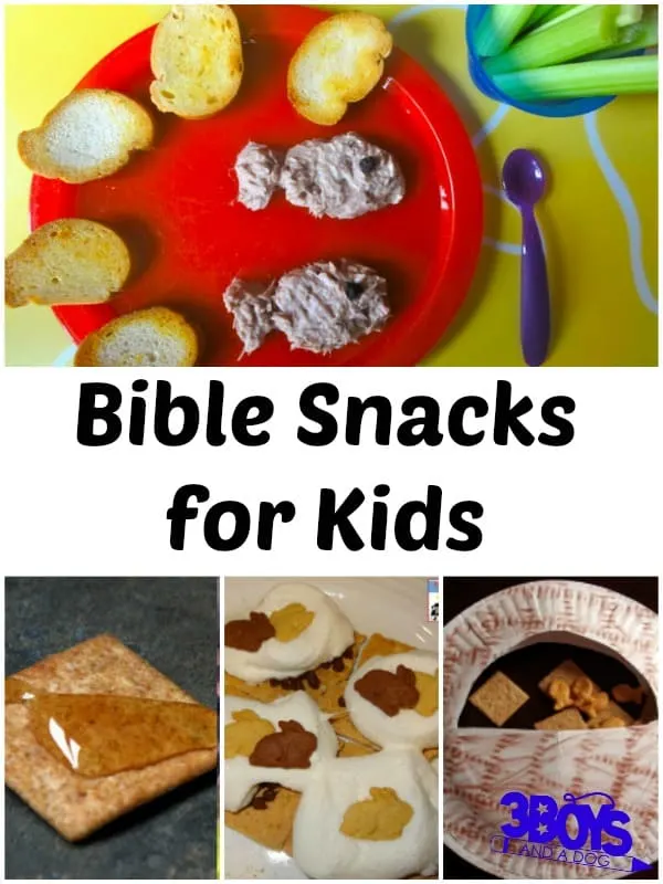 Bible Snacks for Kids