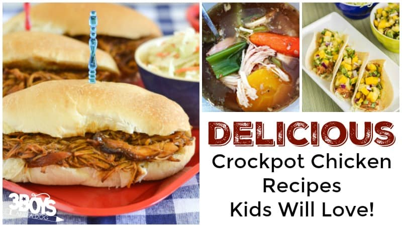 Delicious Crockpot Chicken Recipes Kids Will Love