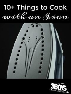 Over 10 Things to Cook with an Iron