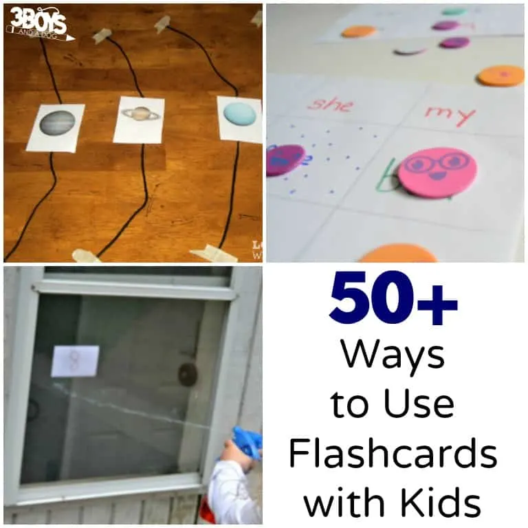 Over 50 Ways to Use Flashcards