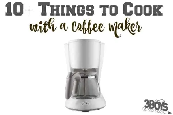 Things to Cook with a Coffee Machine