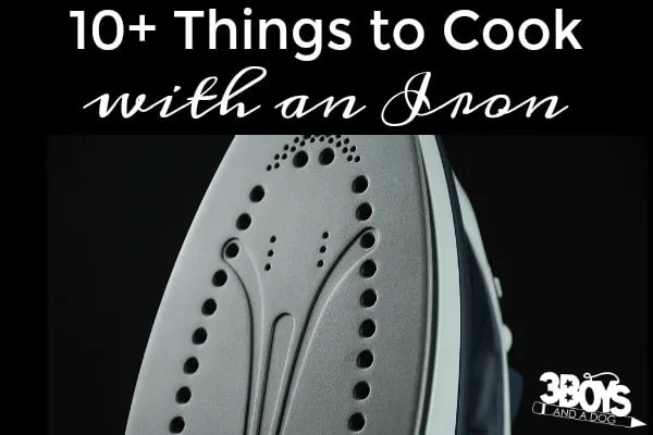 Things to Cook with an Iron