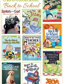 Great back to school books to reach to your children as they prepare to head back to class!