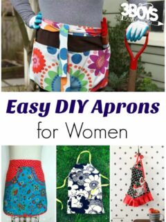 Easy DIY Aprons for Women