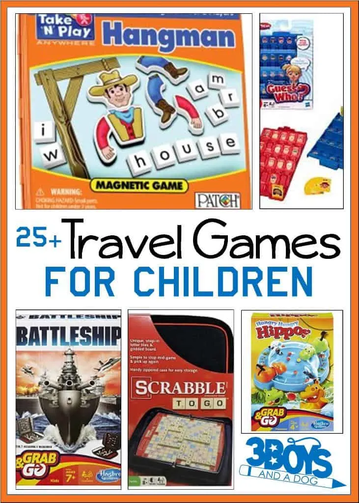 Road Trip Travel Games for Children