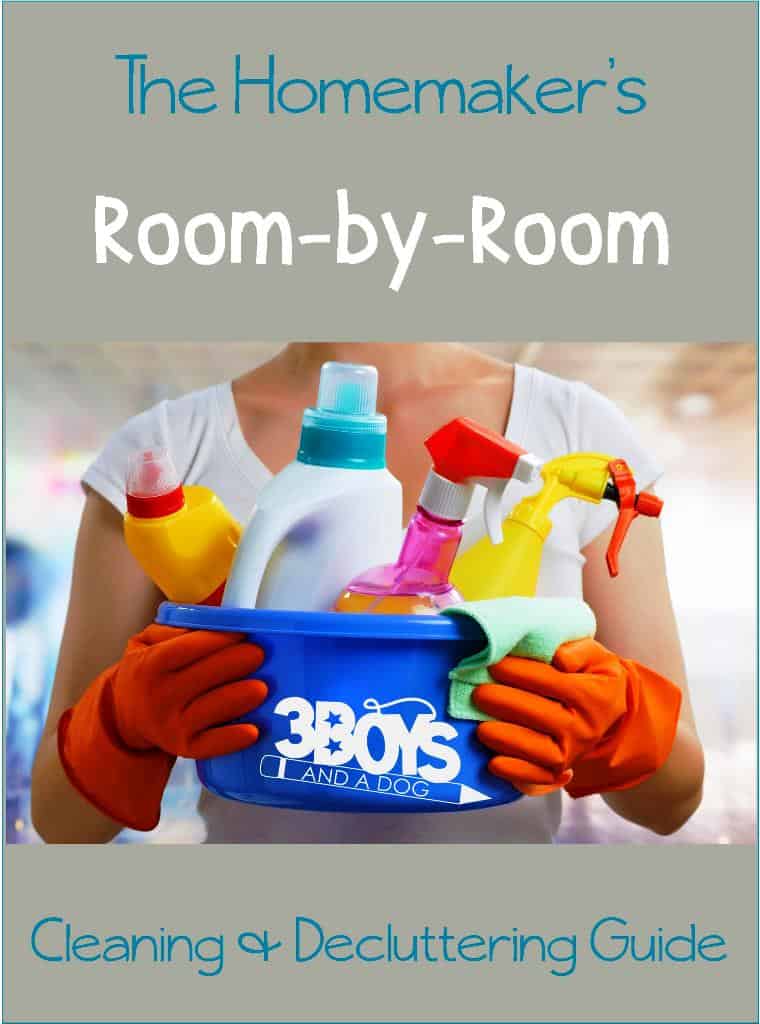 The Homemaker's Cleaning Guide (sorted by room)