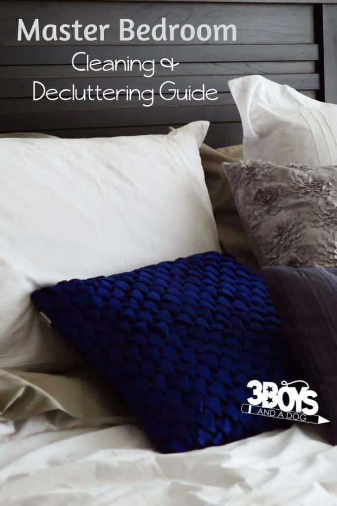 master bedroom cleaning and decluttering guide