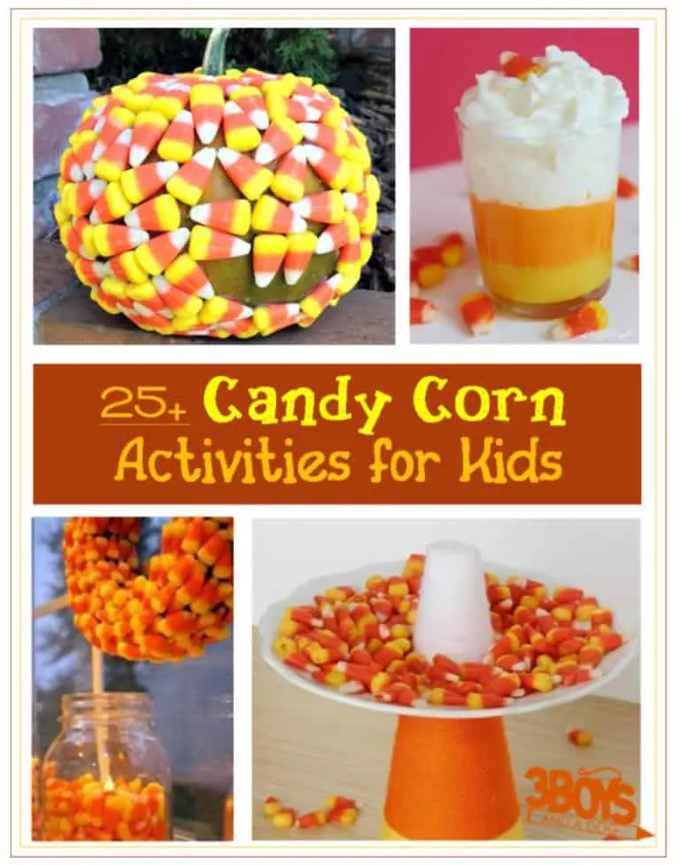 Over 25 candy corn crafts and activities for kids