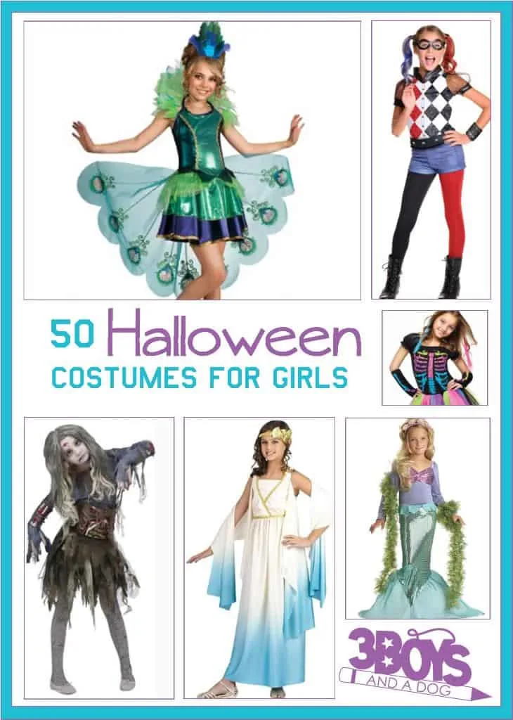 50 Halloween Costumes for Girls