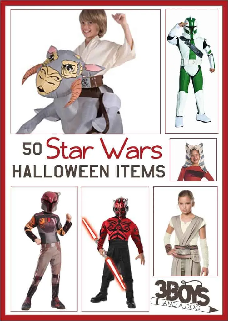 Halloween or Imaginative Play Star Wars Costumes for Children, Teens, and Infants