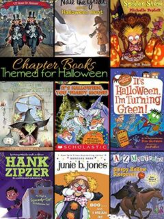 Halloween Chapter Books for Children to practice reading