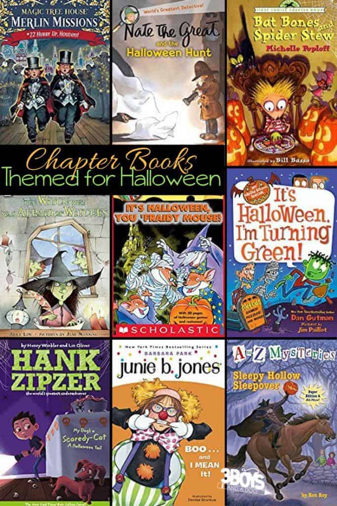 Halloween Chapter Books for Children to practice reading