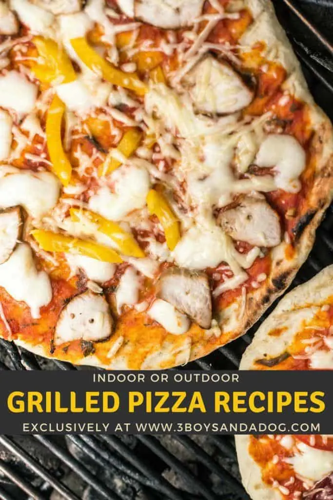 Over 25 grilled pizza recipes